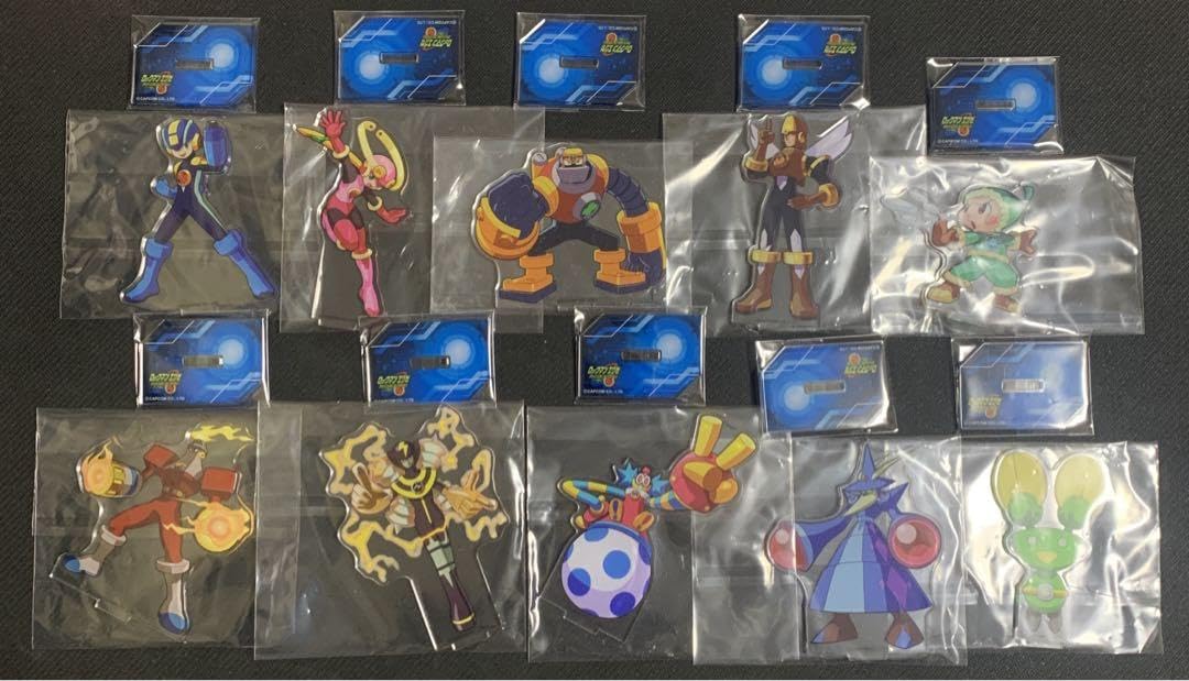 ロックマンエグゼ アクリルスタンド　セット カプコンストア「ロックマンエグゼ」シリーズのアクリルスタンド